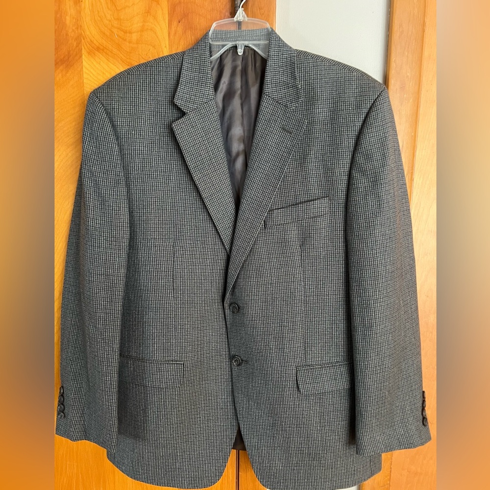 Men’s wool Ralph Lauren houndstooth sport coat